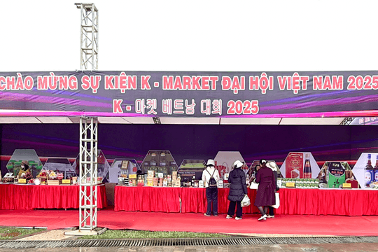 Hơn 100 gian hàng tham dự “2025 K - VietNam Pop-up Festa in Da Lat”