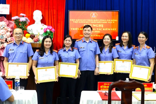 Viện Kiểm sát nhân dân khu vực 9 triển khai công tác năm 2026