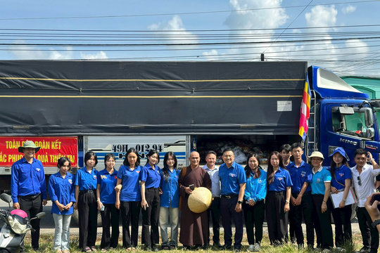 Tuổi trẻ Lâm Đồng chung tay hỗ trợ người dân vùng thiên tai