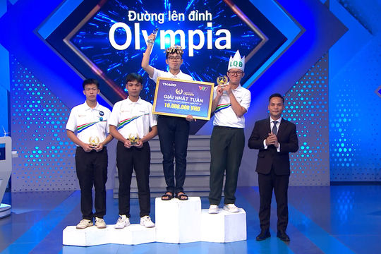 Olympia: Nam sinh Lạng Sơn giành vòng nguyệt quế phút chót