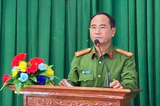 Công an Sơn Mỹ lắng nghe ý kiến Nhân dân
