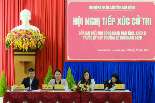 Cử tri phường Xuân Hương - Đà Lạt kiến nghị nhiều vấn đề liên quan đến hạ tầng và môi trường đô thị