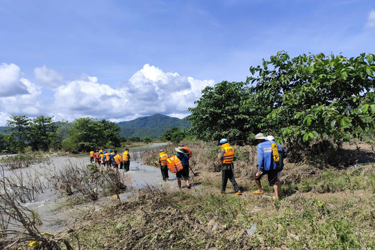 Giữ vững an ninh ở xã có diện tích lớn thứ 3 của tỉnh