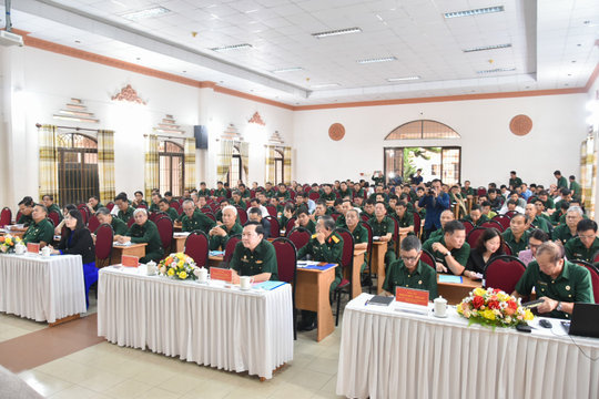 Hơn 150 cán bộ Cựu chiến binh Lâm Đồng tham gia bồi dưỡng công tác Hội năm 2025