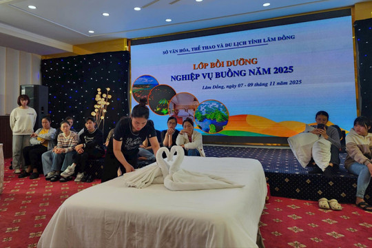 Phát triển nguồn nhân lực du lịch chuyên nghiệp