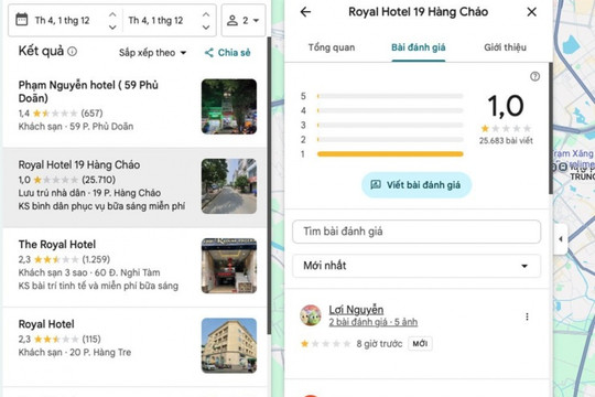 Vụ Royal Hostel Hàng Cháo: Loạt khách sạn cùng tên bị vạ lây
