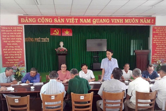 Hiệu quả từ các tổ tiết kiệm và vay vốn cựu chiến binh phường Phú Thủy