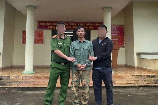 Công an xã Nam Dong bắt đối tượng truy nã trong vụ trộm cắp tài sản