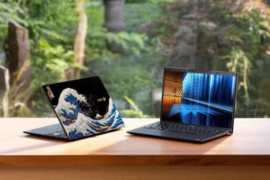 MSI Prestige 13 AI+ Ukiyo-e: Laptop AI dưới 1kg mang nghệ thuật Nhật Bản