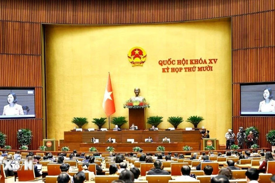 Quốc hội biểu quyết Nghị quyết về kế hoạch phát triển kinh tế-xã hội năm 2026