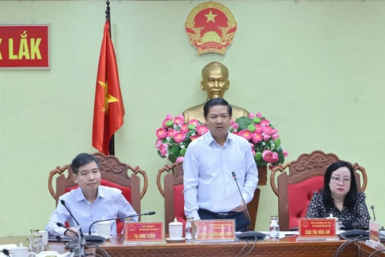 Đắk Lắk gửi Thư cảm ơn về việc thăm hỏi và hỗ trợ tỉnh khắc phục hậu quả bão số 3