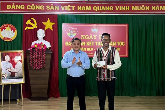Thôn Gần Reo phát huy sức mạnh đại đoàn kết toàn dân tộc