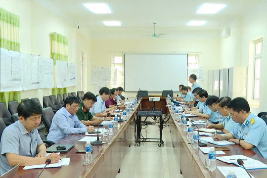 Kiểm tra công tác chuẩn bị Lễ khánh thành Sân bay quân sự Phan Thiết