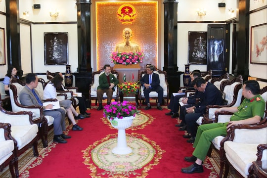 Đại sứ Pakistan thăm và làm việc tại tỉnh Lâm Đồng