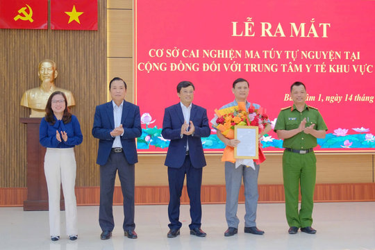 Lâm Đồng ra mắt cơ sở cai nghiện ma túy tự nguyện tại cộng đồng đầu tiên