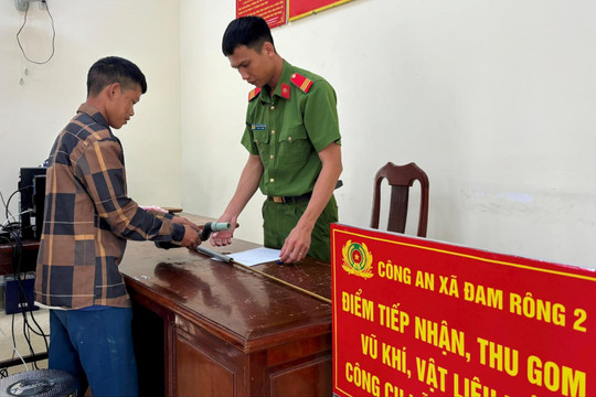 Người dân Đam Rông 2 không chế tạo súng kíp và săn bắn