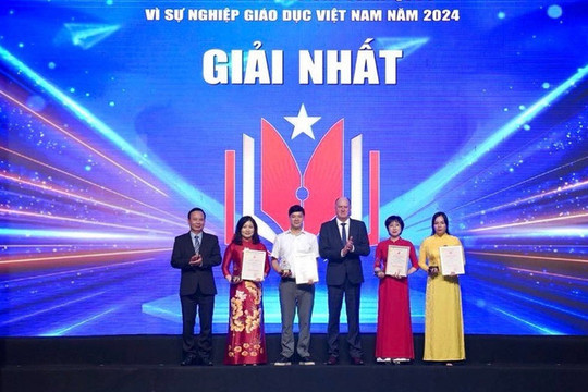 Tối nay trực tiếp Lễ trao giải báo chí Vì sự nghiệp Giáo dục 2025