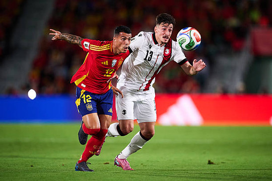 Georgia vs Tây Ban Nha: La Roja tiến gần vé World Cup 2026