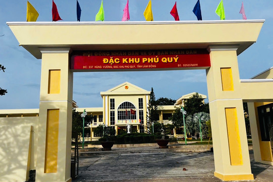 Lâm Đồng công bố đơn vị hành chính cấp xã ở hải đảo