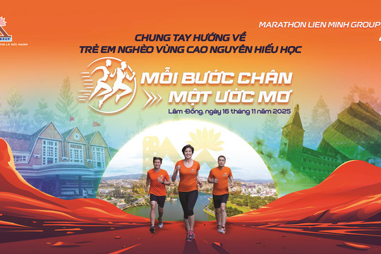 Giải Marathon Liên Minh Group 2025 chờ đón hàng nghìn vận động viên chạy vì trẻ em nghèo