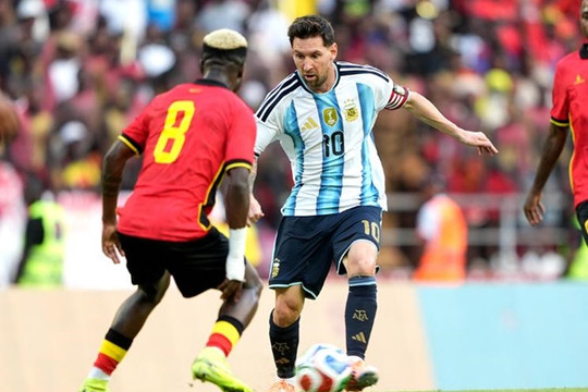 Messi và Martinez cùng tỏa sáng, Argentina thắng Angola 2-0