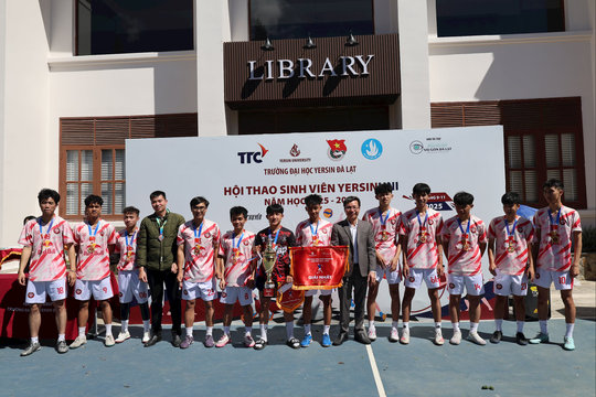 Trao 200 huy chương tại Hội thao Sinh viên Trường Đại học Yersin Đà Lạt