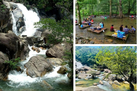 Thác Bà hùng vĩ giữa rừng Tánh Linh
