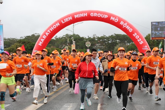 Hơn 5.000 vận động viên dự Giải Marathon Liên Minh Group 2025