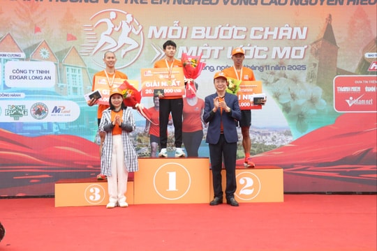 Lan tỏa giá trị nhân văn từ Giải Marathon Liên Minh Group 2025