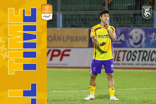 Bắc Ninh FC vào tứ kết Cúp Quốc gia sau loạt luân lưu cân não