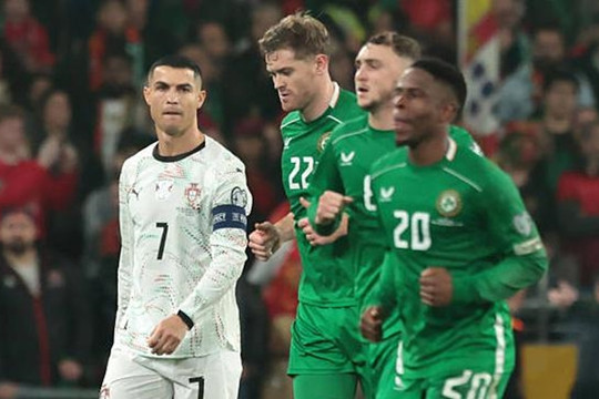 Ireland và kịch bản 'không tưởng' vượt Bồ Đào Nha dự World Cup