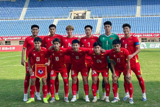 Panda Cup 2025: U22 Việt Nam rộng cửa vô địch sau cú sốc