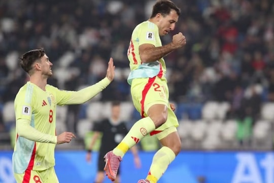 Tây Ban Nha thắng đậm Georgia 4-0, tiến gần vé World Cup 2026