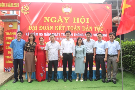 Ngày hội Đại đoàn kết toàn dân tộc tại thôn 3, xã Đạ Tẻh 3