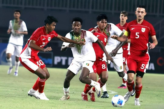 U22 Indonesia thua sốc 0-3, báo động trước thềm SEA Games