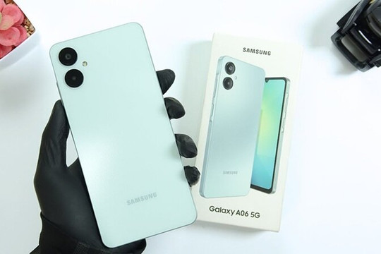Galaxy A06 5G: Điện thoại 5G rẻ nhất của Samsung còn 2,15 triệu