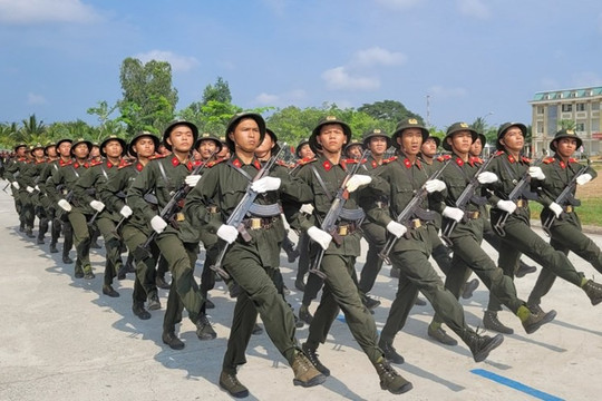 Quy định thời hạn thăng cấp bậc hàm với chiến sĩ nghĩa vụ Công an