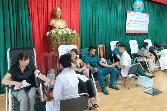 Bảo Thuận thu nhận hơn 150 đơn vị máu trong Ngày hội hiến máu tình nguyện