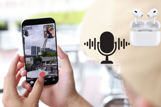 Mẹo dùng AirPods làm micro thu âm cho video trên iPhone