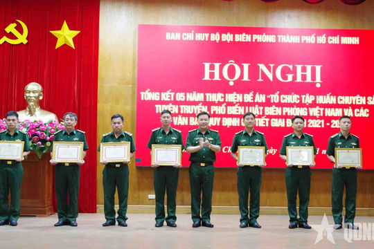 Tổng kết Đề án tập huấn chuyên sâu Luật Biên phòng Việt Nam