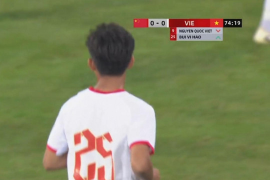 Bùi Vĩ Hào tái xuất: Tín hiệu lạc quan cho U22 Việt Nam