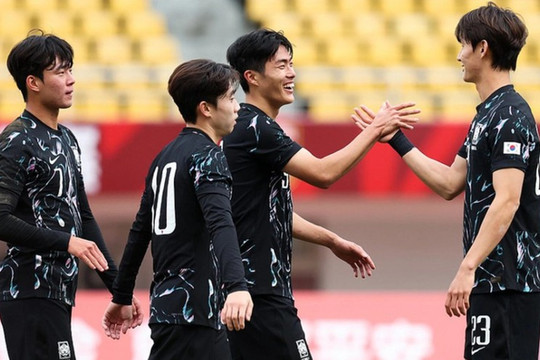 U22 Hàn Quốc lên ngôi Panda Cup sau trận thắng U22 Việt Nam