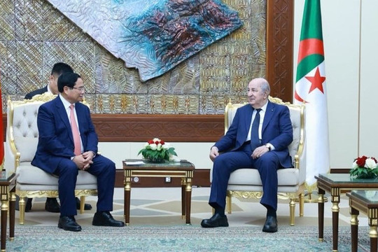 Quan hệ hữu nghị truyền thống Việt Nam-Algeria là tài sản vô giá, cần được nâng lên tầm cao mới