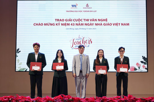 Trường Đại học Yersin Đà Lạt tổ chức Lễ tri ân Ngày Nhà giáo Việt Nam 20/11