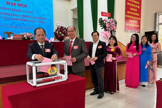 Đại hội Công đoàn cơ sở Bệnh viện Đa khoa tỉnh Lâm Đồng