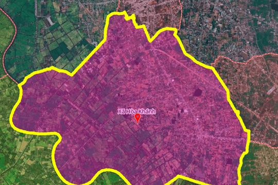 Quy hoạch 3 tuyến đường mới tại xã Hoà Khánh, Tây Ninh: Tổng chiều dài 16,5 km