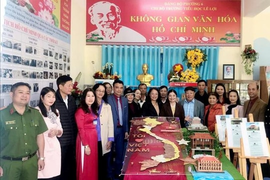 Không gian văn hóa Hồ Chí Minh lan tỏa học tập và làm theo Bác trong trường học