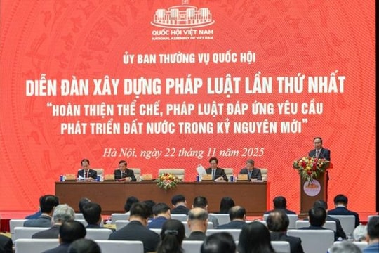 Đưa thể chế pháp luật trở thành lợi thế cạnh tranh, động lực phát triển đất nước