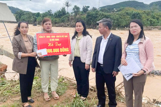 Gần 17.000 phần quà trị giá 14,5 tỷ đồng hướng về vùng lũ
