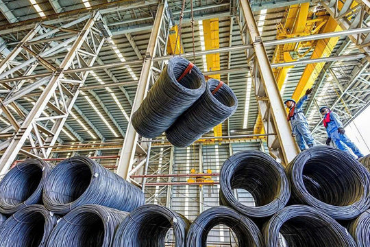 Giá thép hôm nay 22/11: Giảm tại Trung Quốc, trong nước ổn định